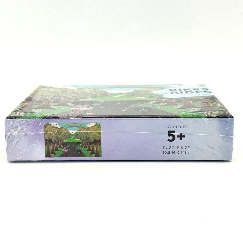 Candy Yes Bikes Rides 42-Piece Puzzle Kids Aged 5+ EcoFriendly Non-Toxic Ink New - Picture 3 of 9